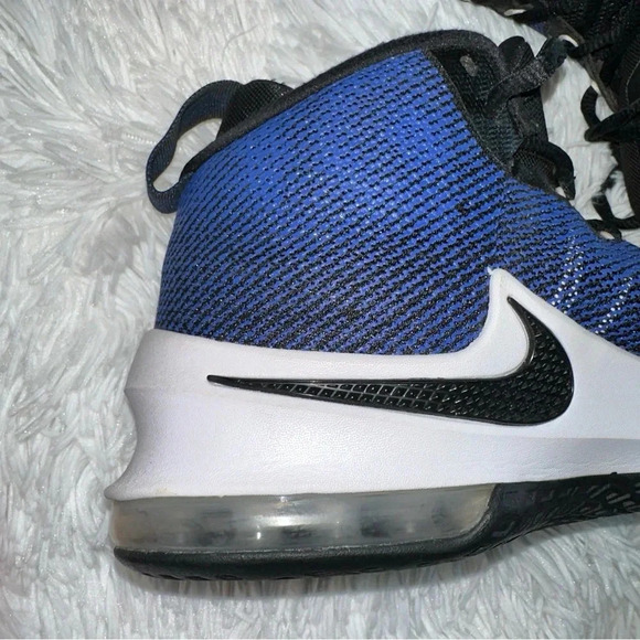 Nike Men\'s Air Max Infuriate Sneakers Size 8 Mid Royal Blue Black AA4438-004 main image 9